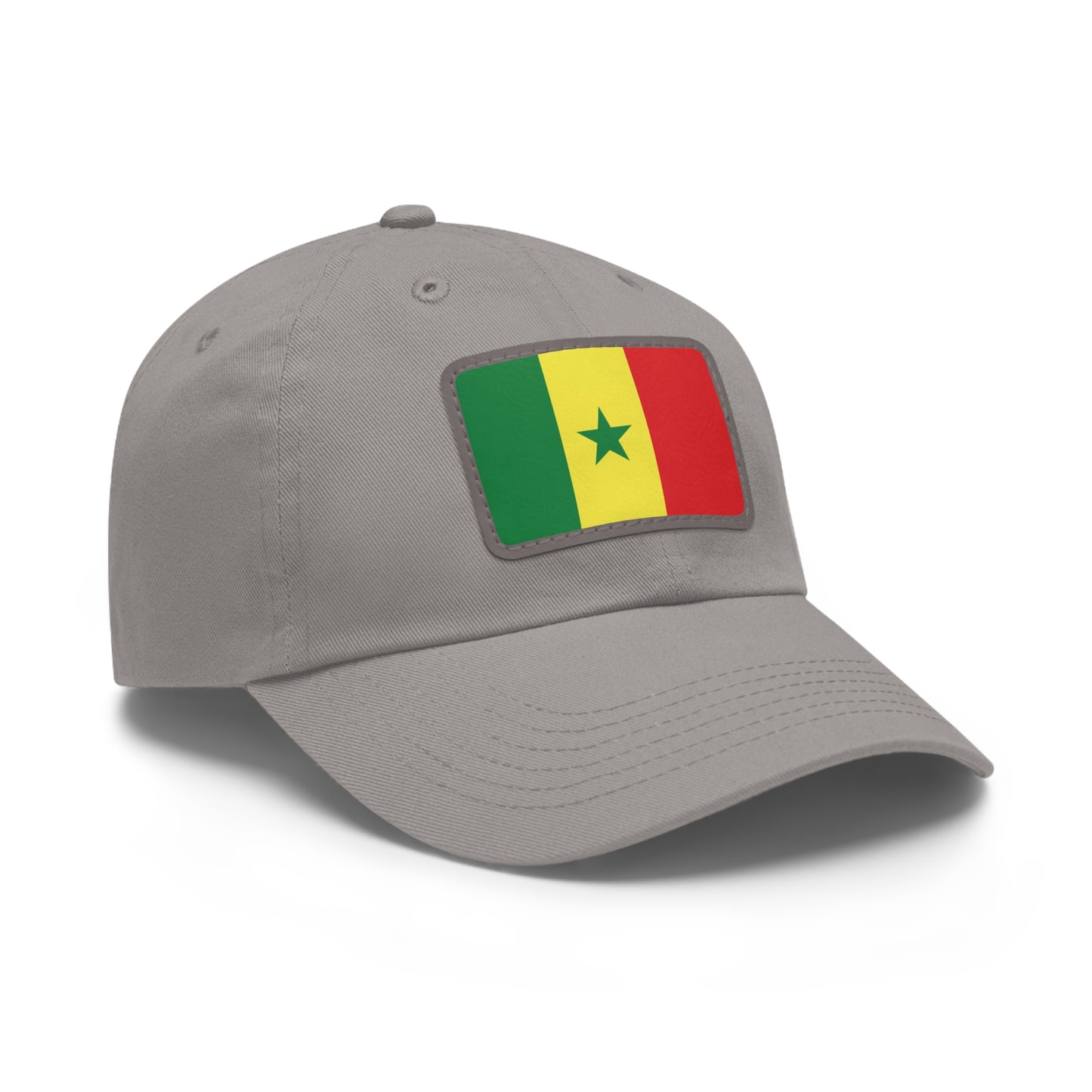 Senegal Leather Patch Hat