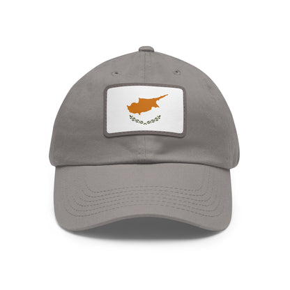 Cyprus Leather Patch Hat