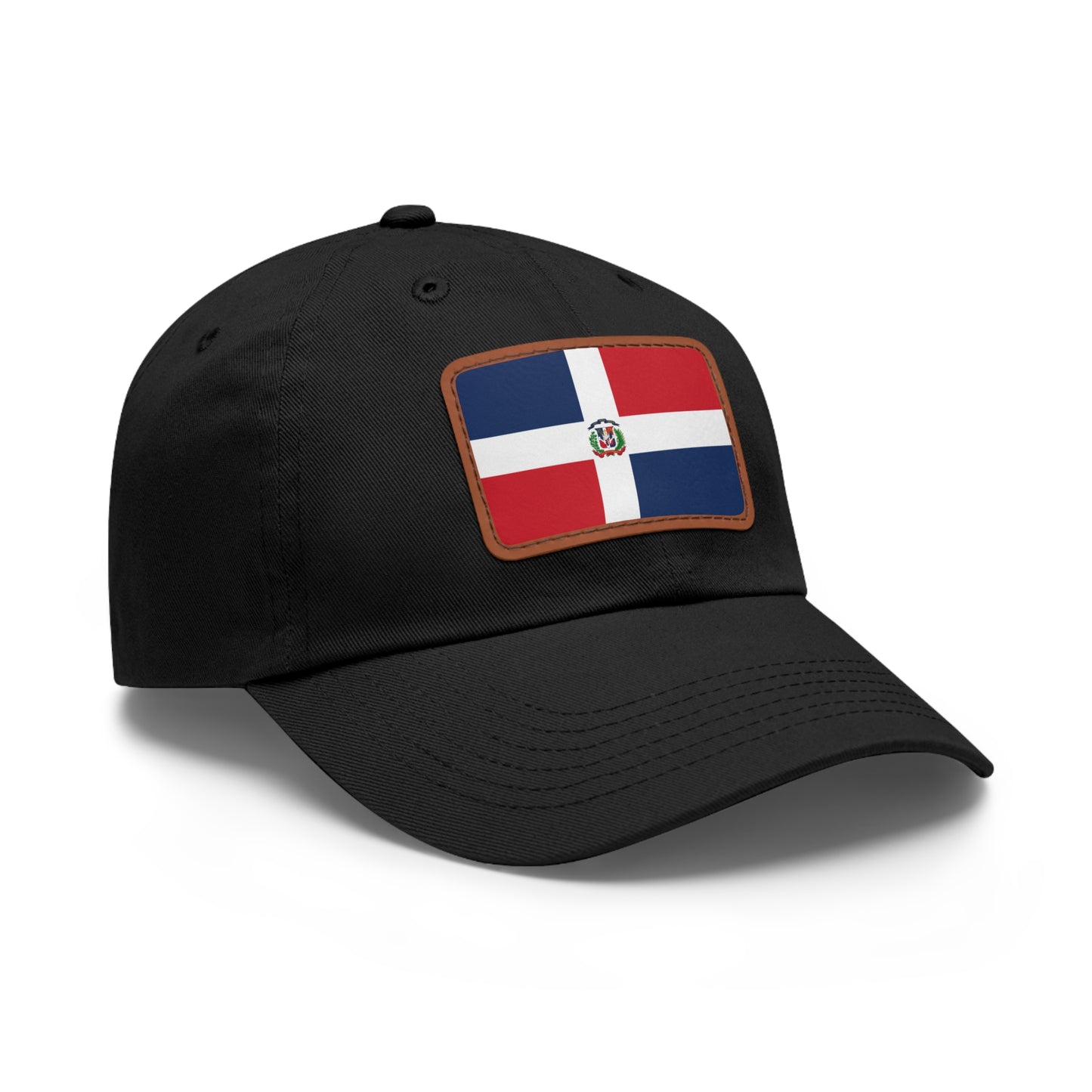 Dominican Republic Leather Patch Hat