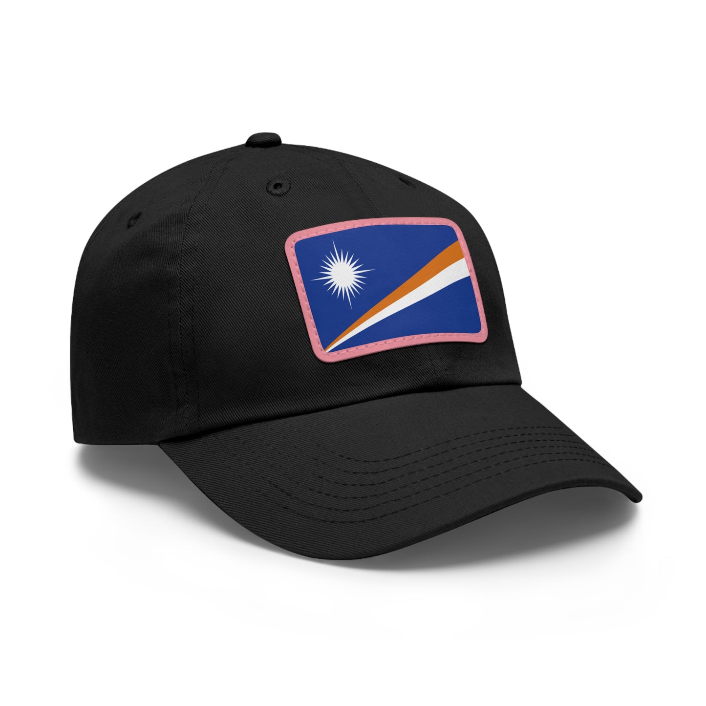 Marshall Islands Leather Patch Hat