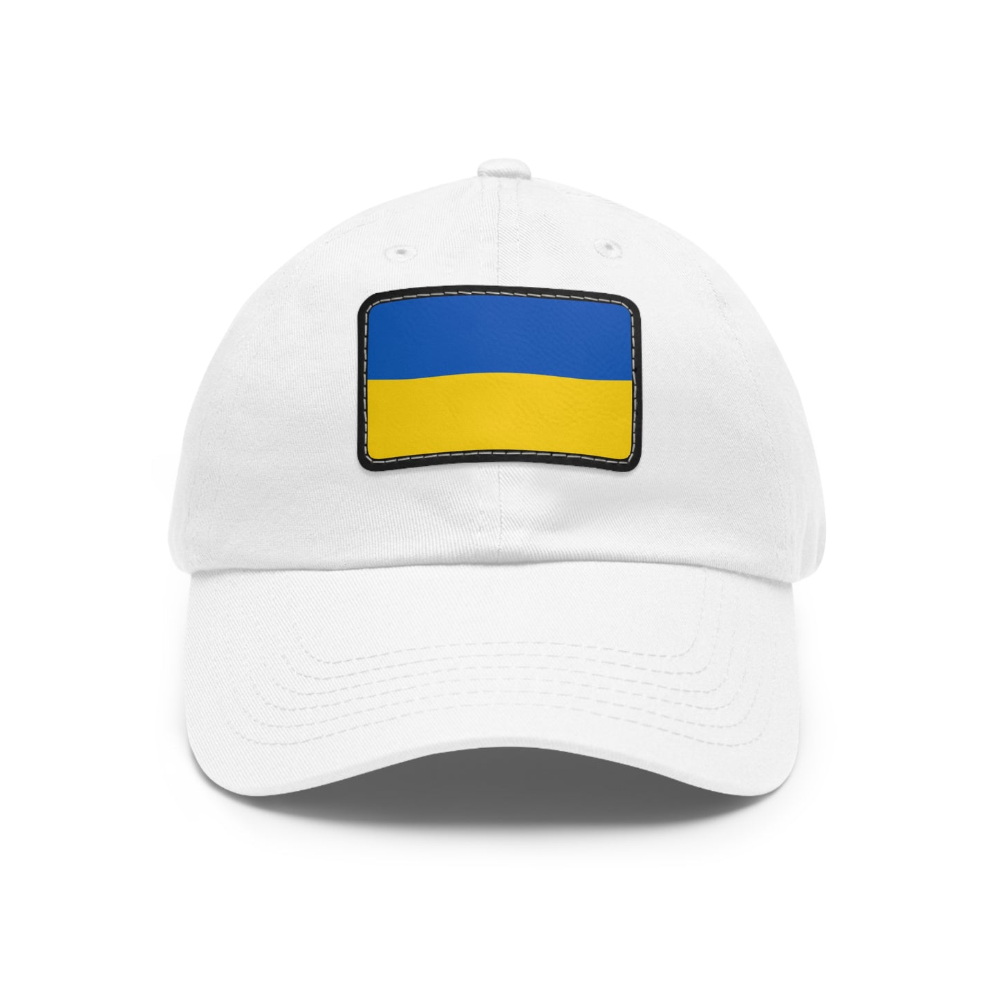Ukraine Leather Patch Hat