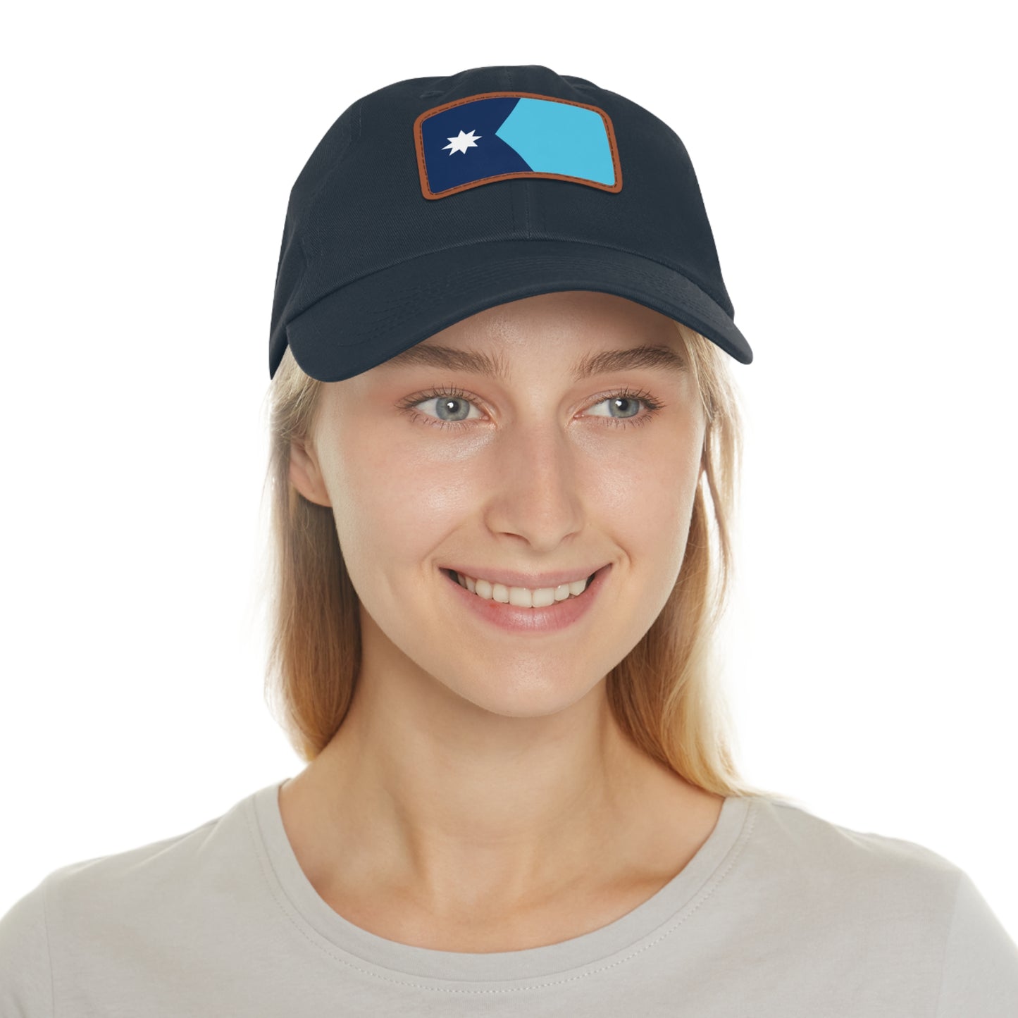 Minnesota Leather Patch Hat