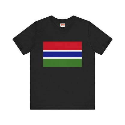 The Gambia Flag on T-shirt