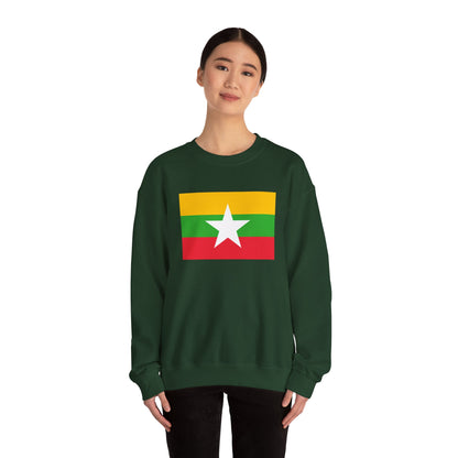 Myanmar Flag Sweatshirt