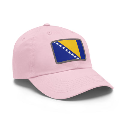Bosnia and Herzegovina Leather Patch Hat