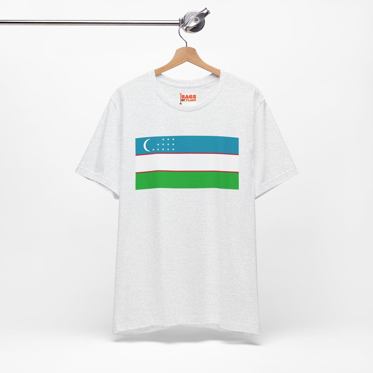 Uzbekistan Flag on T-shirt