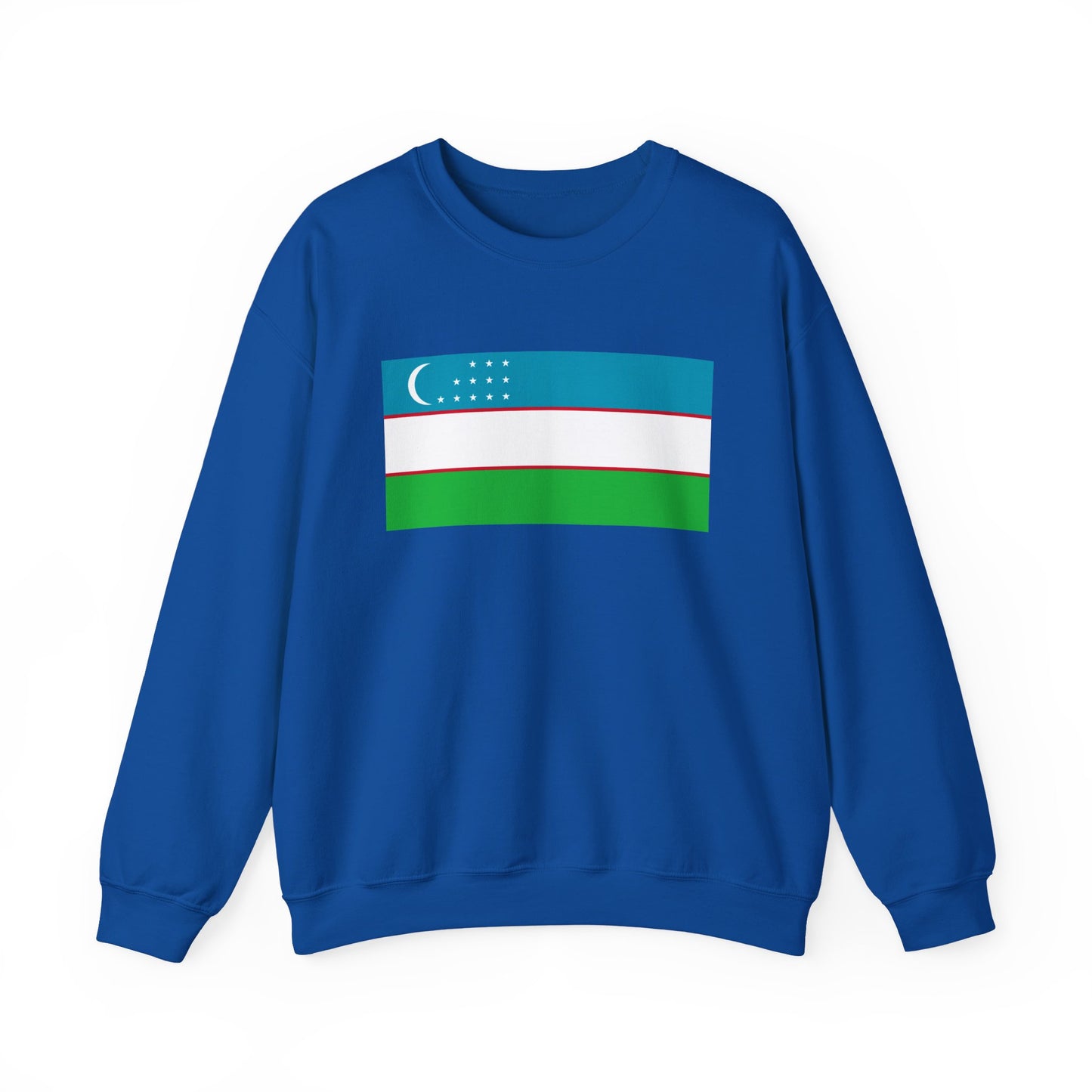 Uzbekistan Flag Sweatshirt