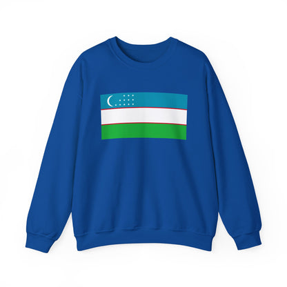 Uzbekistan Flag Sweatshirt