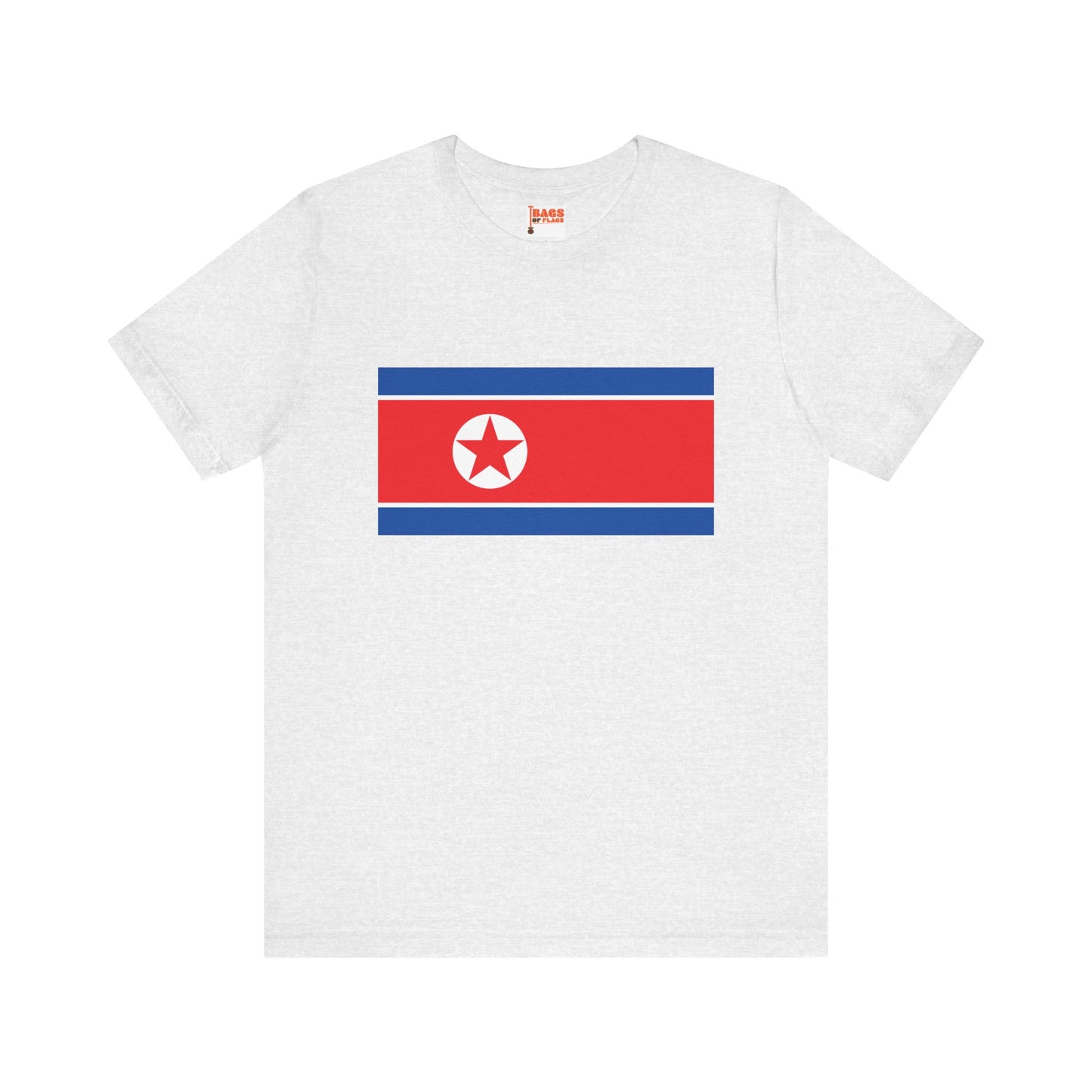 North Korea Flag on T-shirts