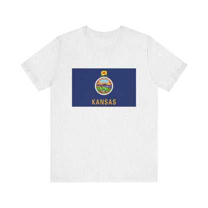 Kansas Flag T-shirts