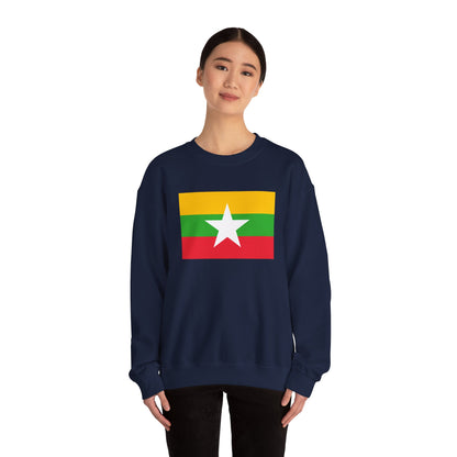 Myanmar Flag Sweatshirt