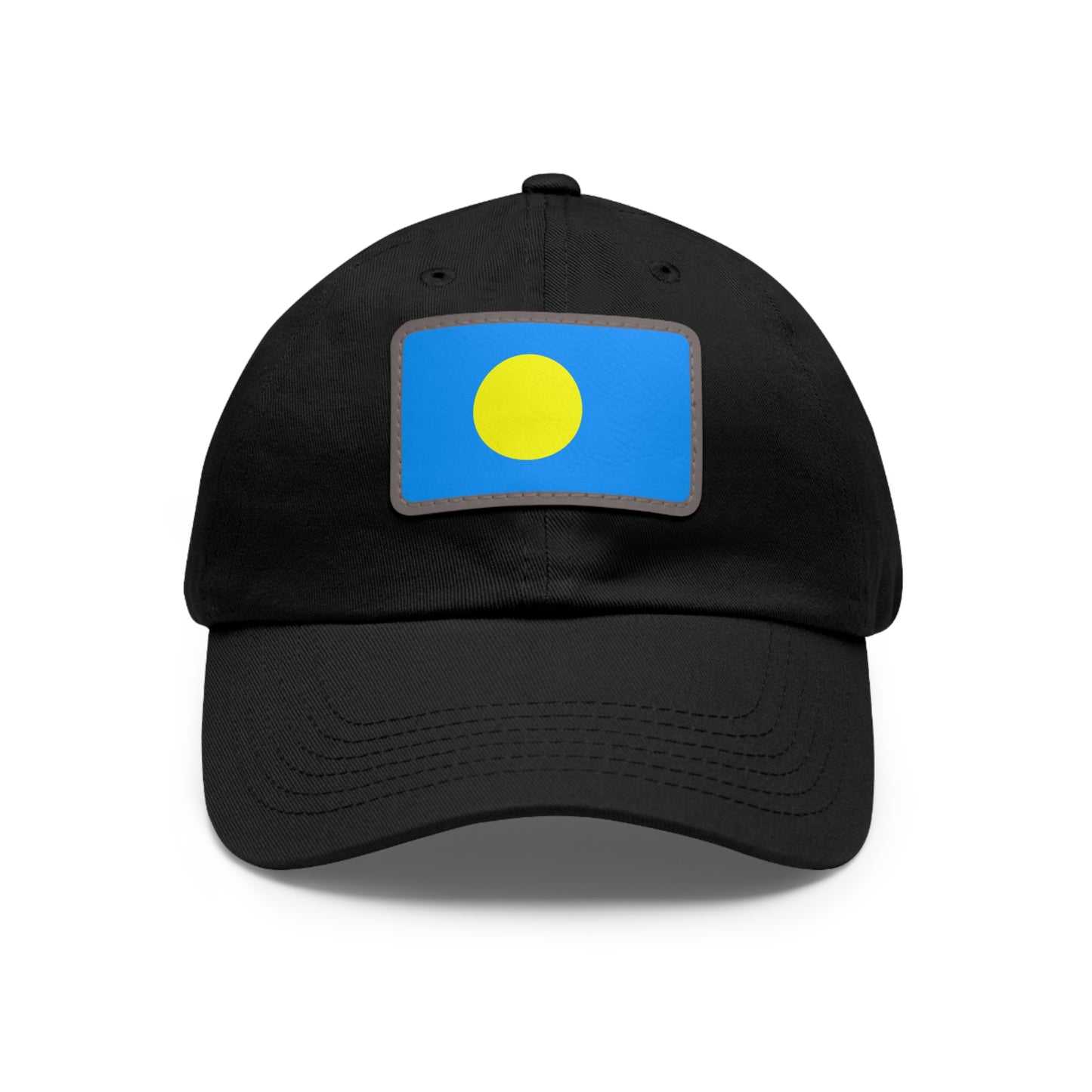 Palau Leather Patch Hat