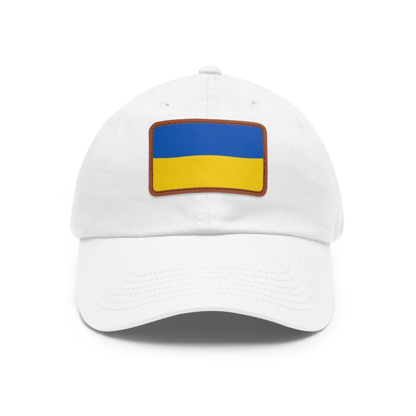 Ukraine Leather Patch Hat