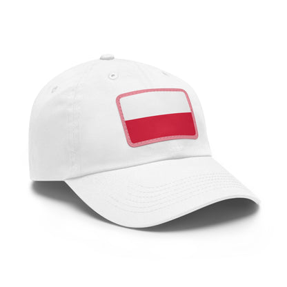 Poland Leather Patch Hat