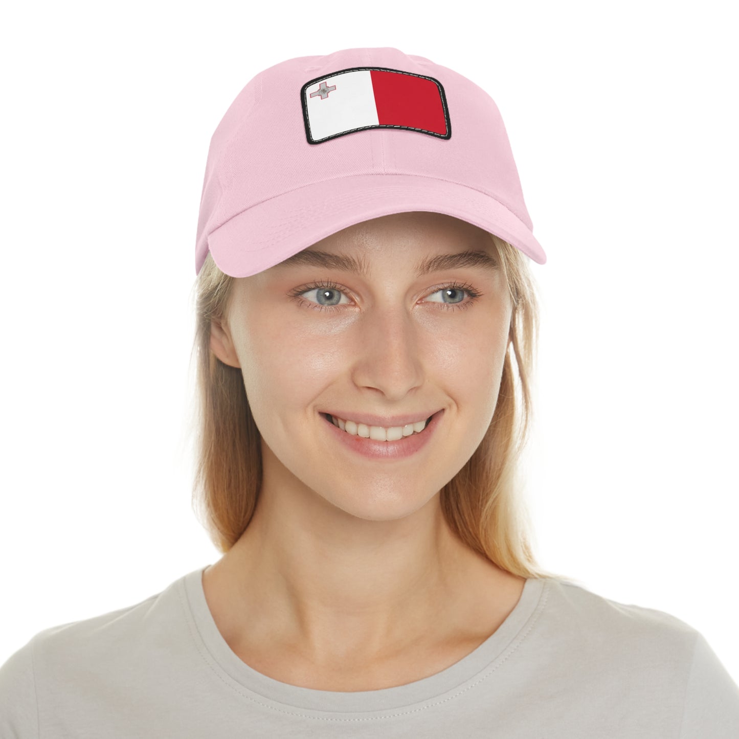 Malta Leather Patch Hat