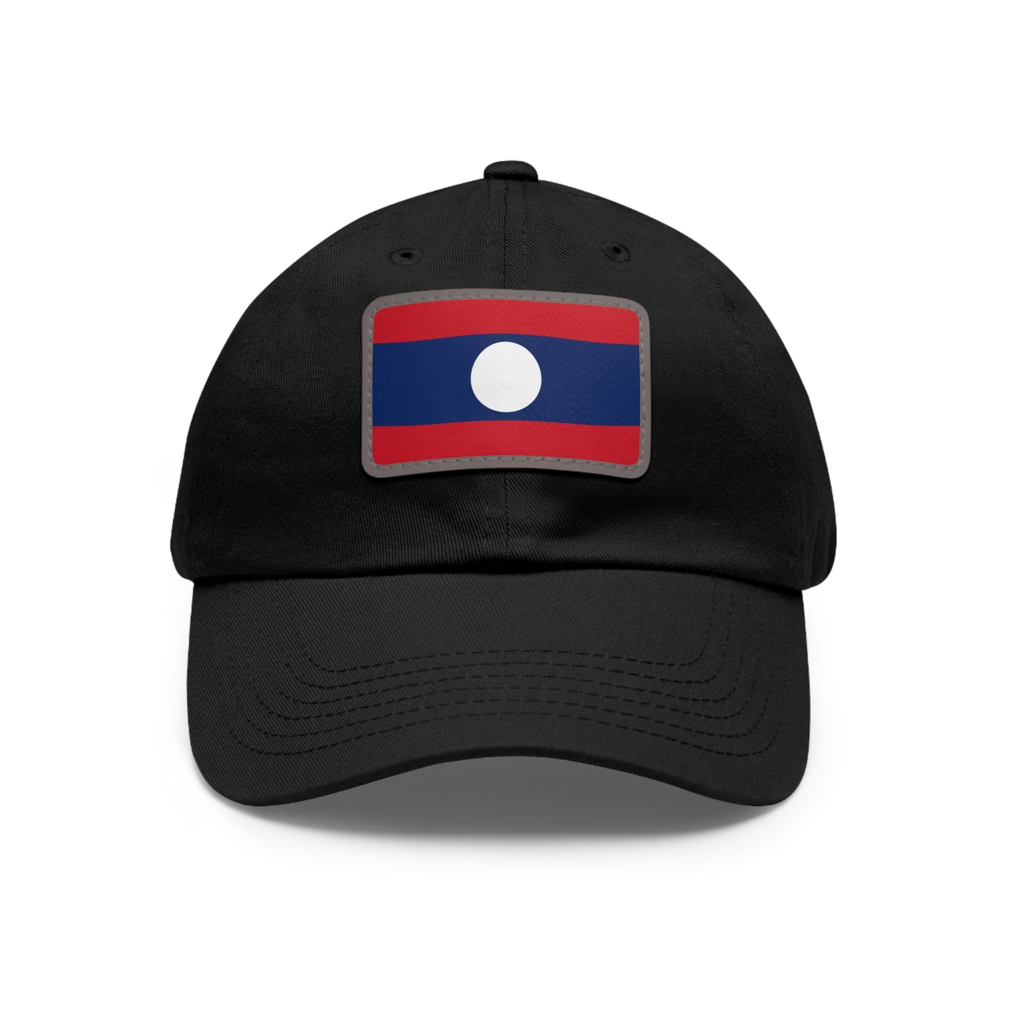 Laos Leather Patch Hat