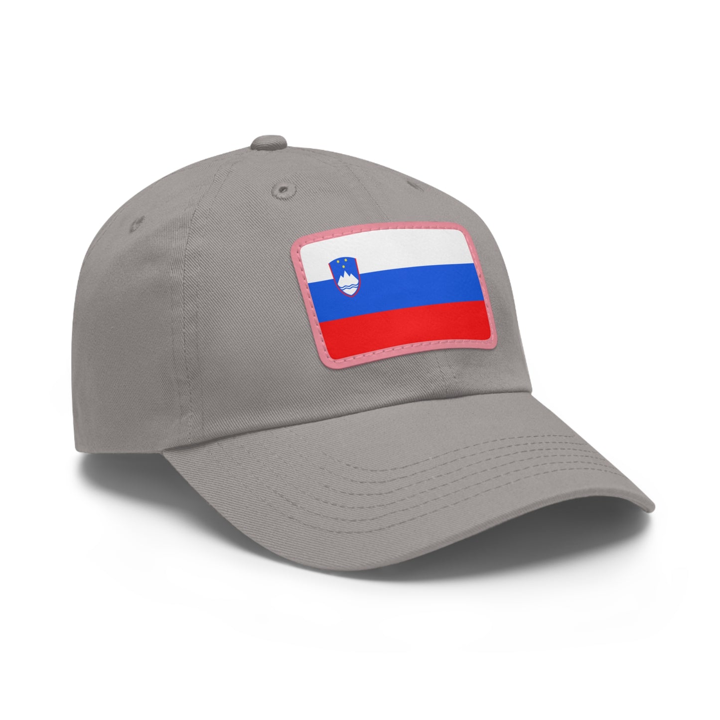 Slovenia Leather Patch Hat