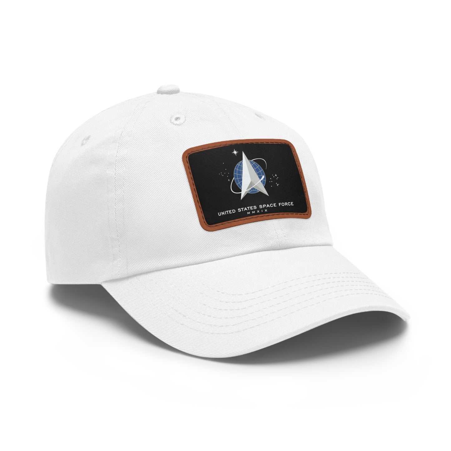 US Space Force Leather Patch Hat
