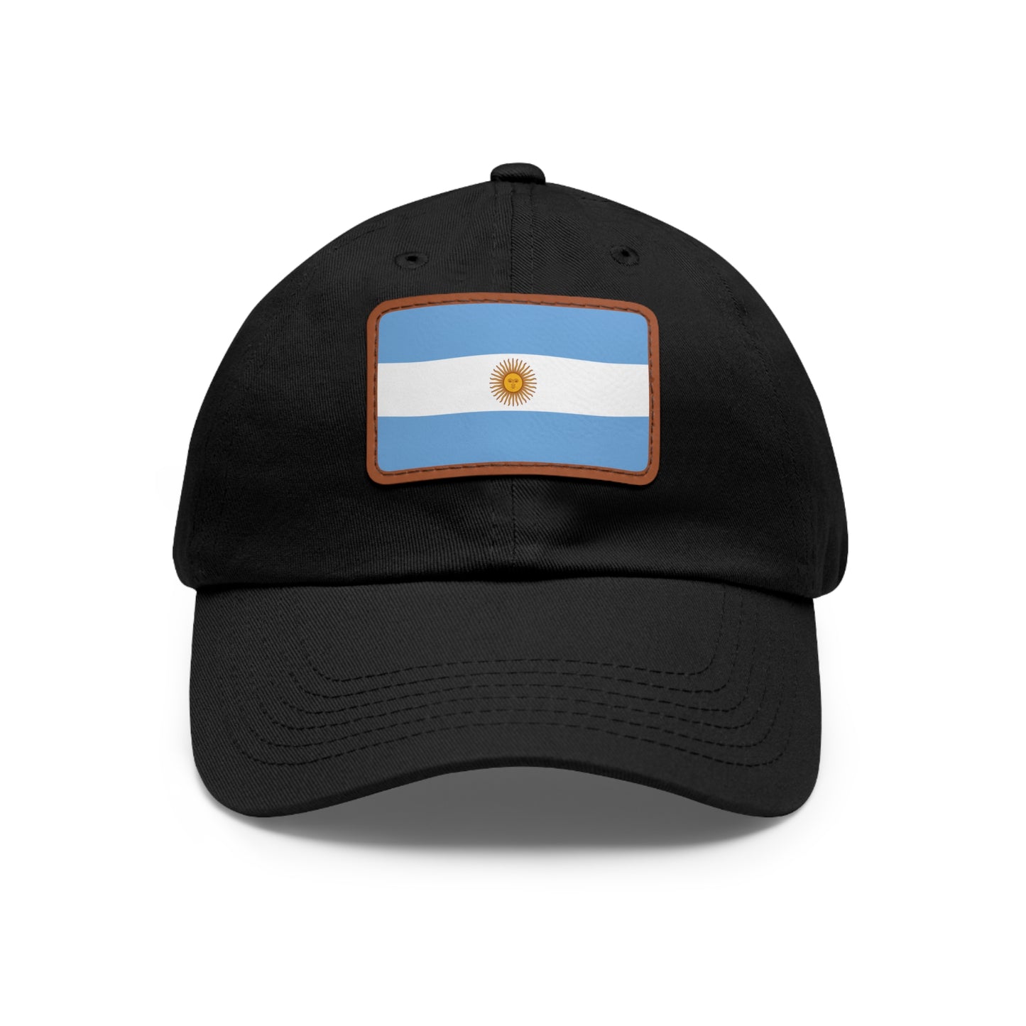 Argentina Leather Patch Hat