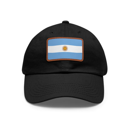 Argentina Leather Patch Hat