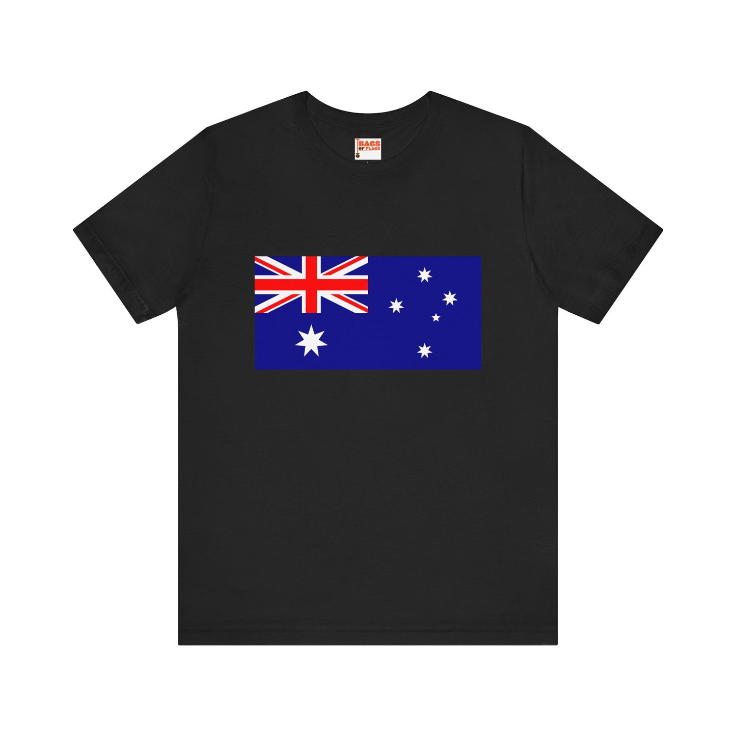 Australia Flag on T-shirt