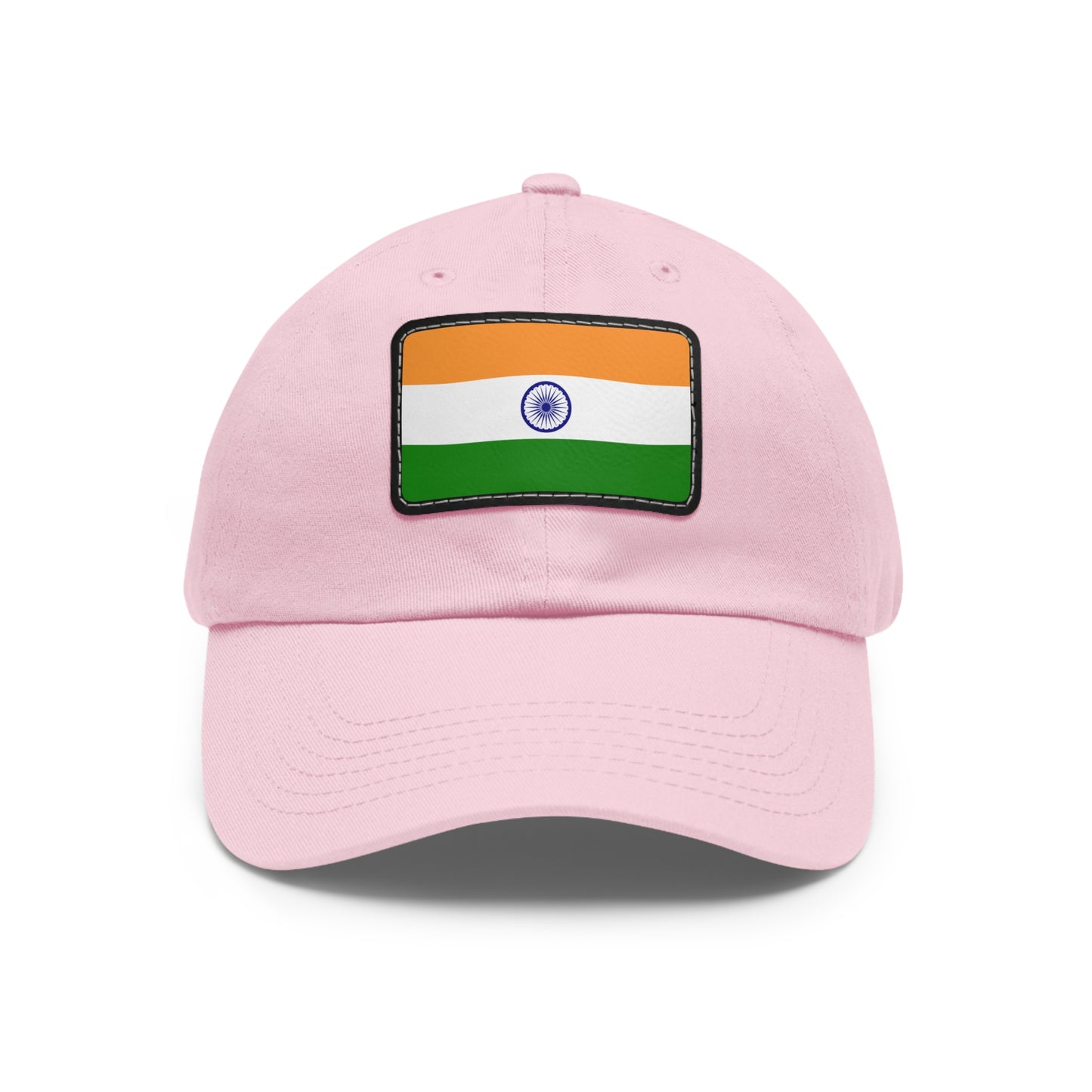 India Leather Patch Hat