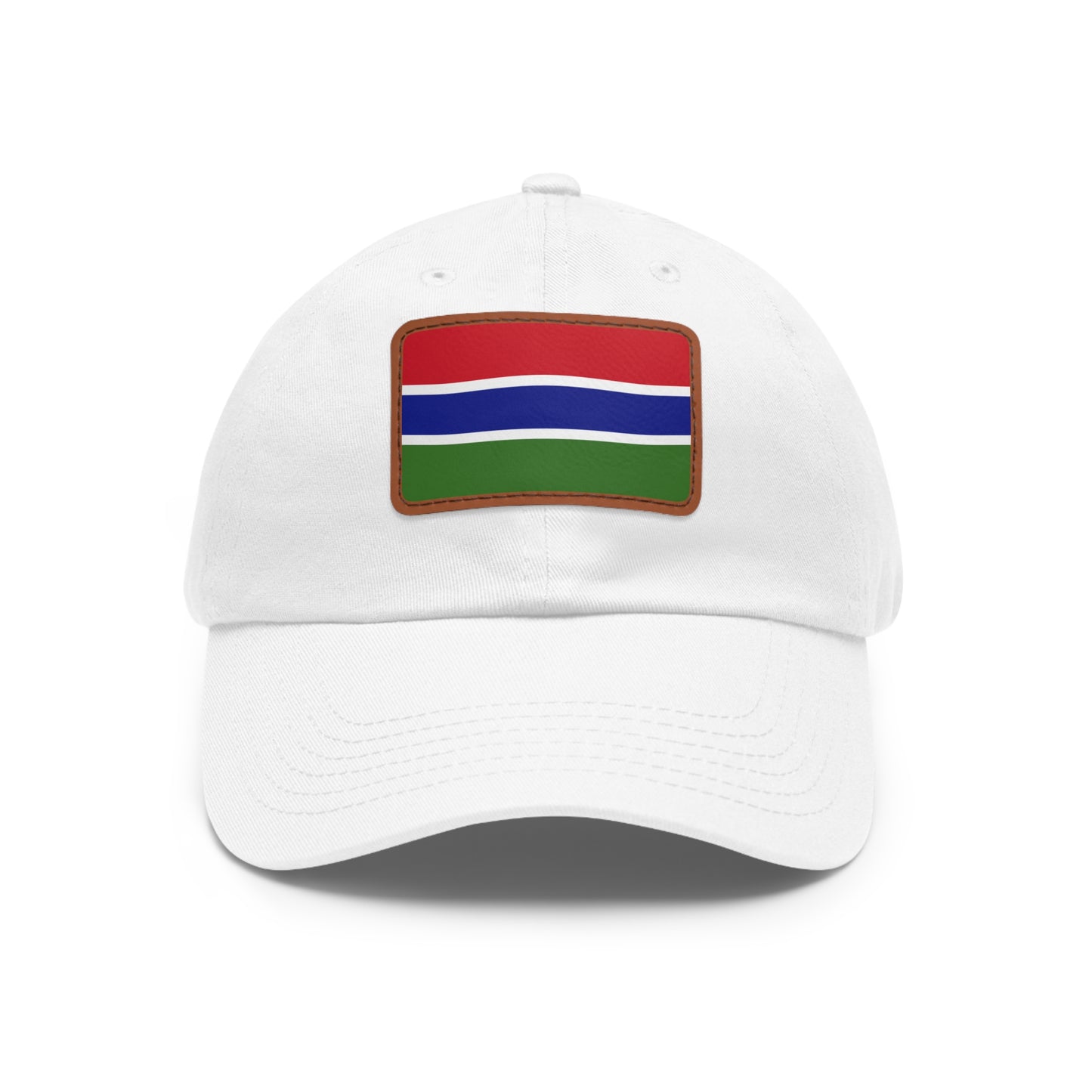 The Gambia Leather Patch Hat
