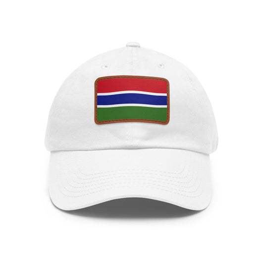 The Gambia Leather Patch Hat