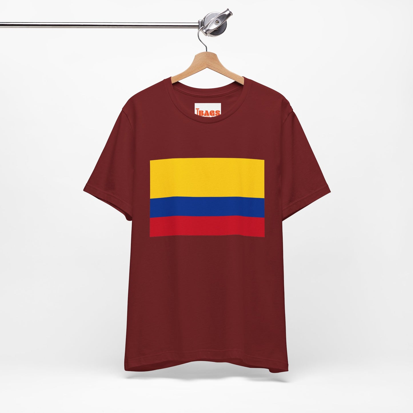 Colombia Flag on T-shirt