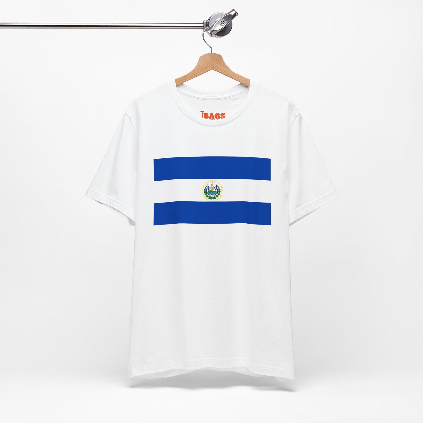 El Salvador Flag on T-shirt