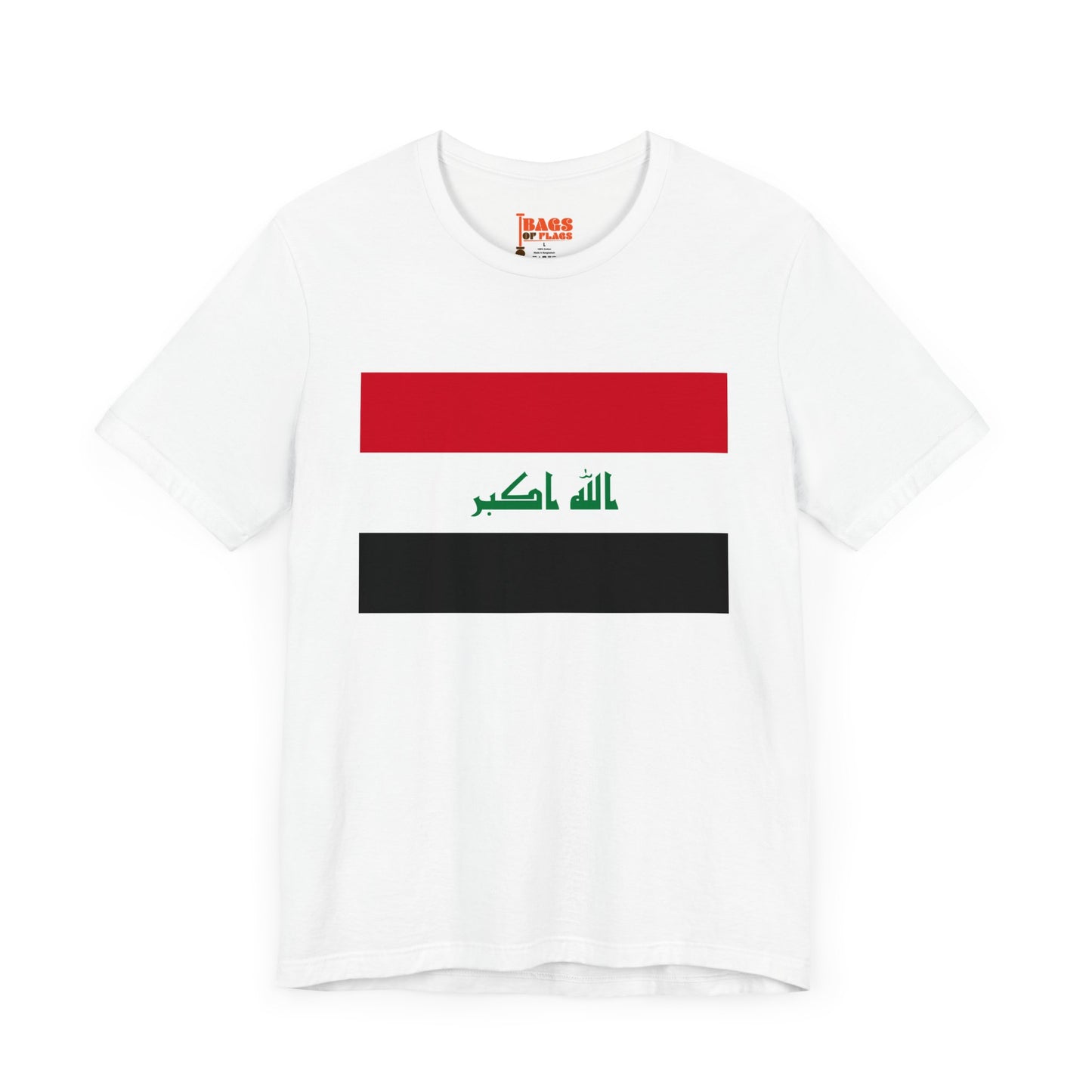 Iraq Flag on T-shirt