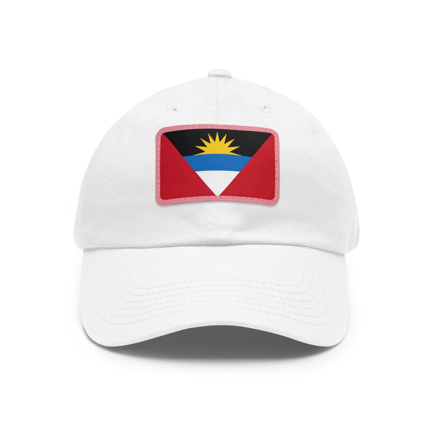 Antigua and Barbuda Leather Patch Hat