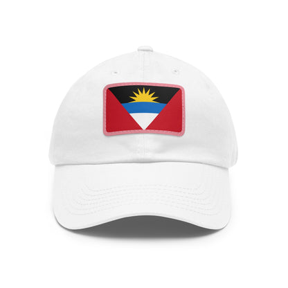 Antigua and Barbuda Leather Patch Hat