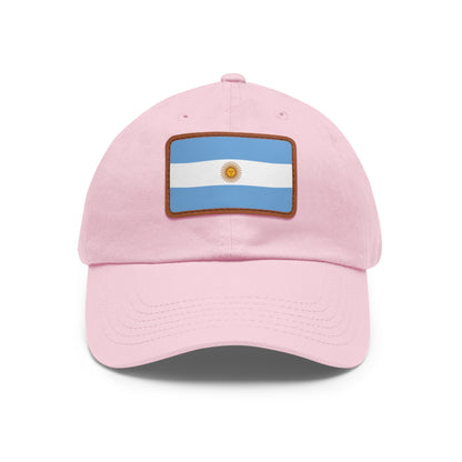 Argentina Leather Patch Hat