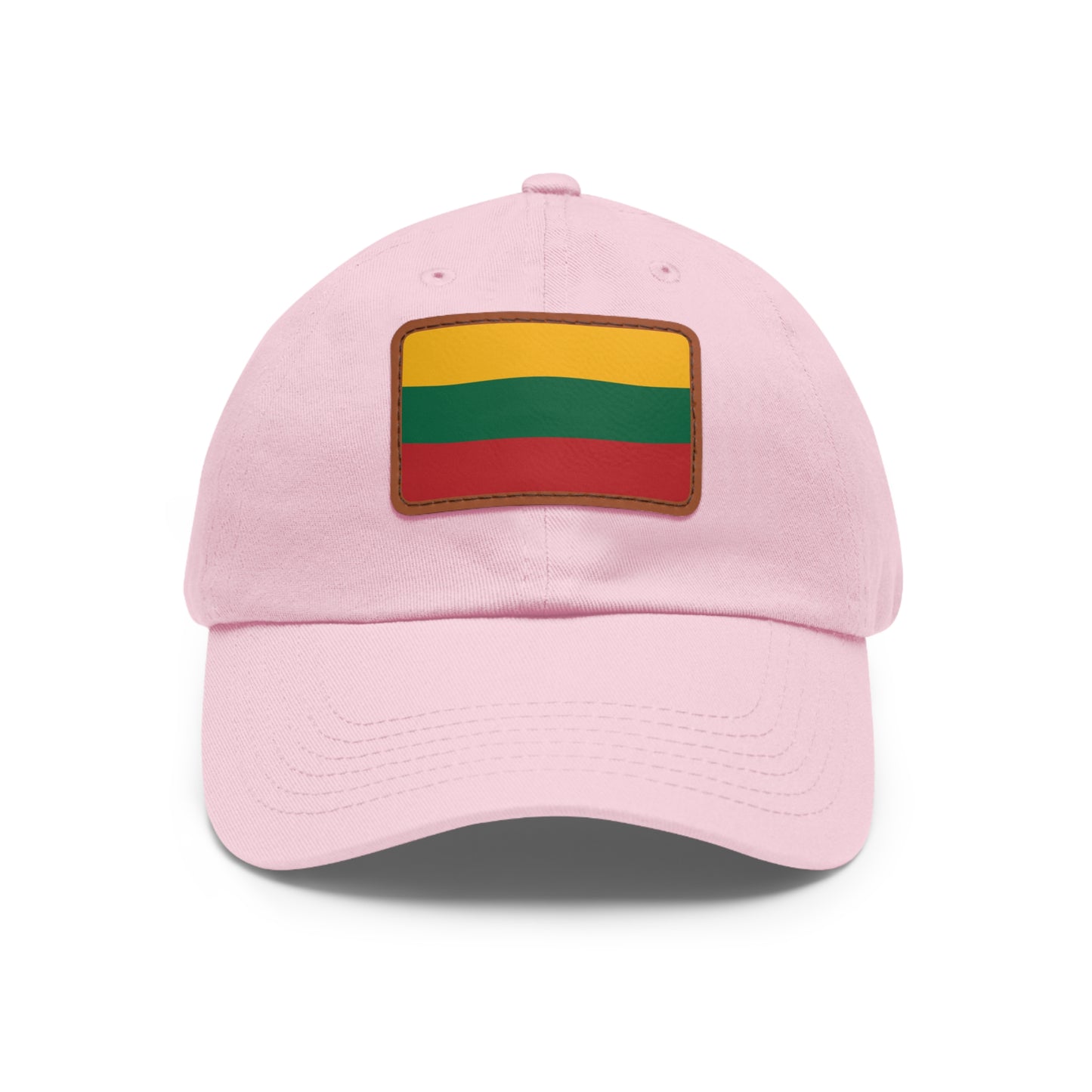 Lithuania Leather Patch Hat