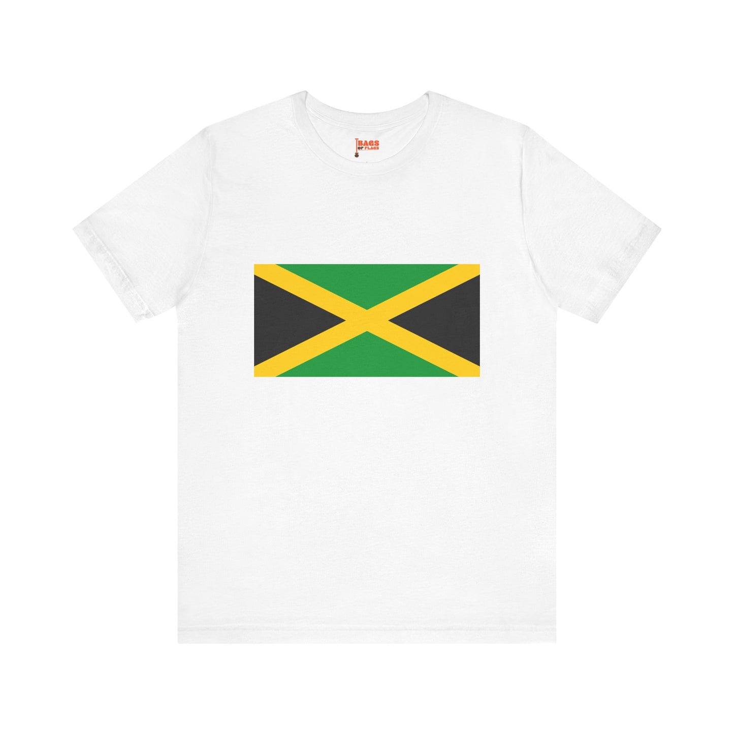 Jamaica Flag on T-shirt