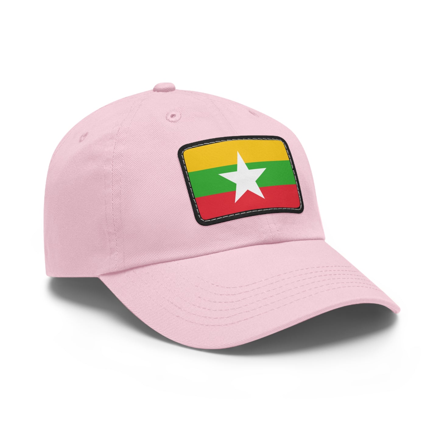 Myanmar Leather Patch Hat