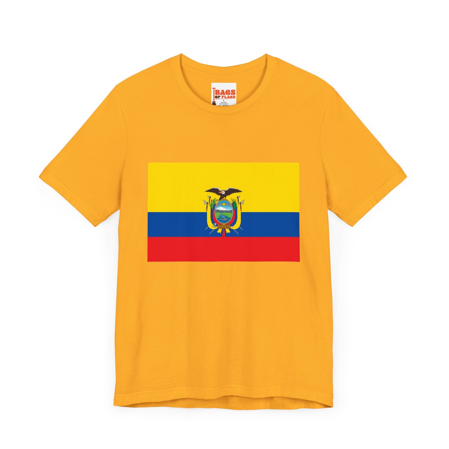 Ecuador Flag on T-shirt