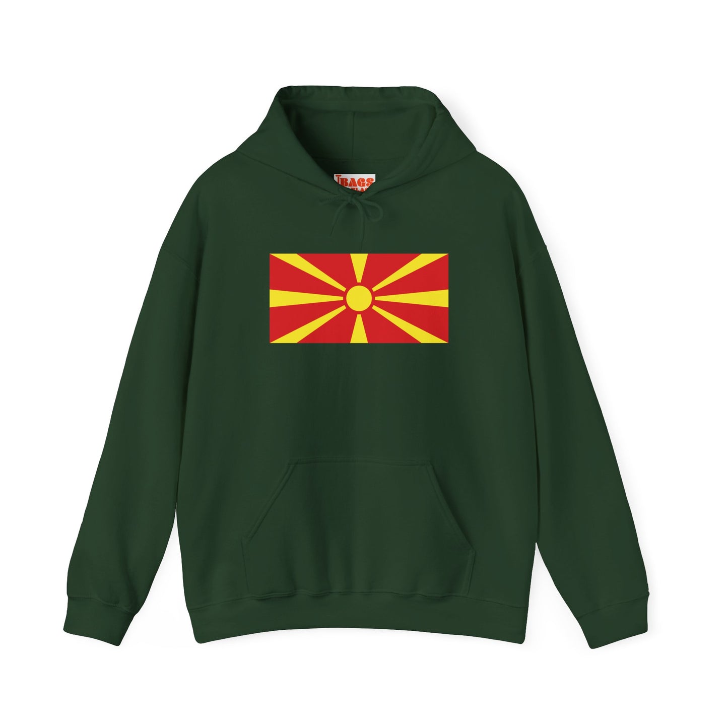 North Macedonia Flag Hoodies