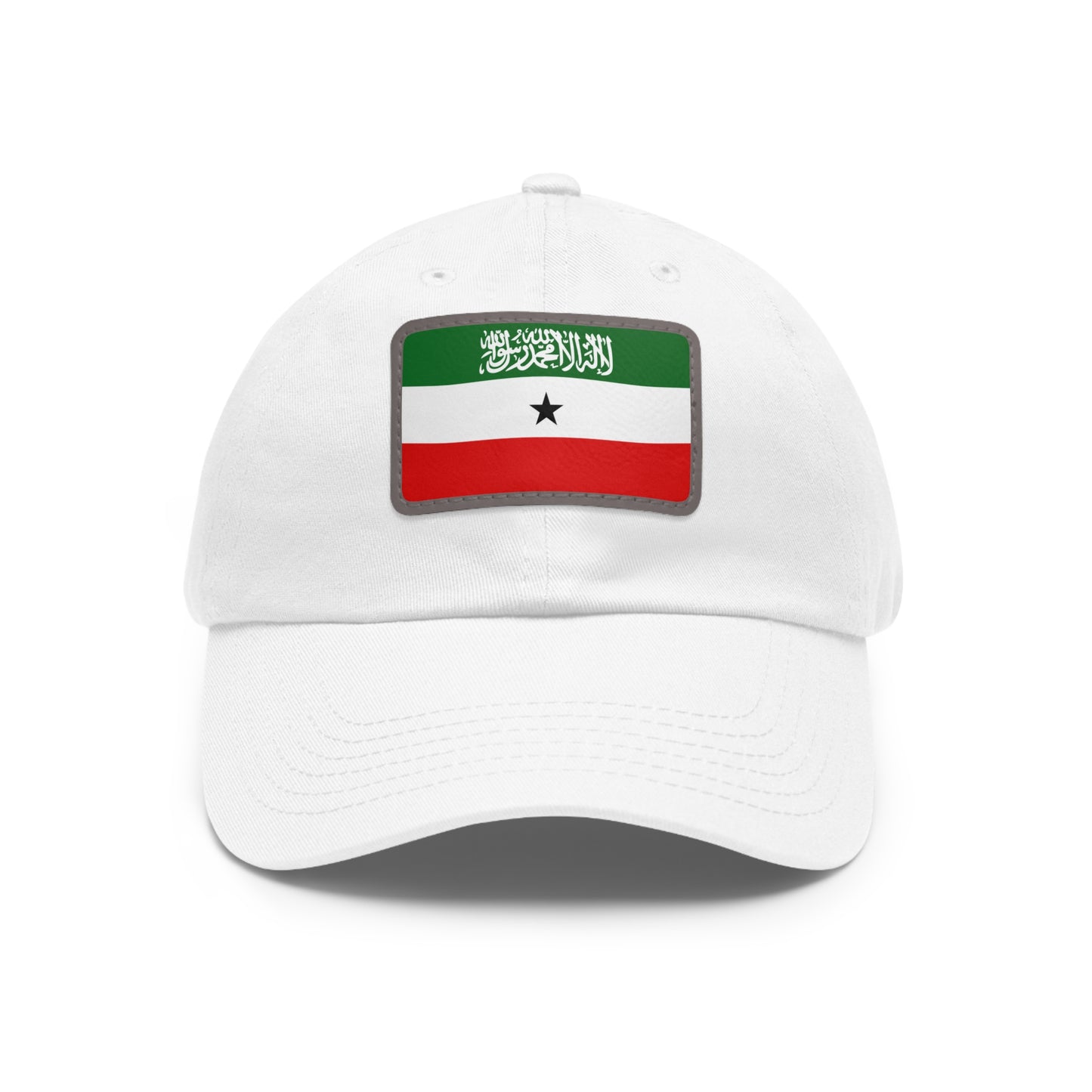 Somaliland Leather Patch Hat
