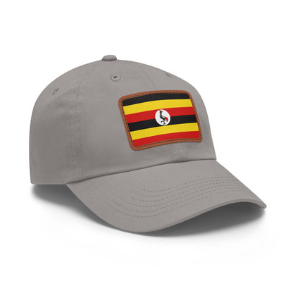 Uganda Leather Patch Hat