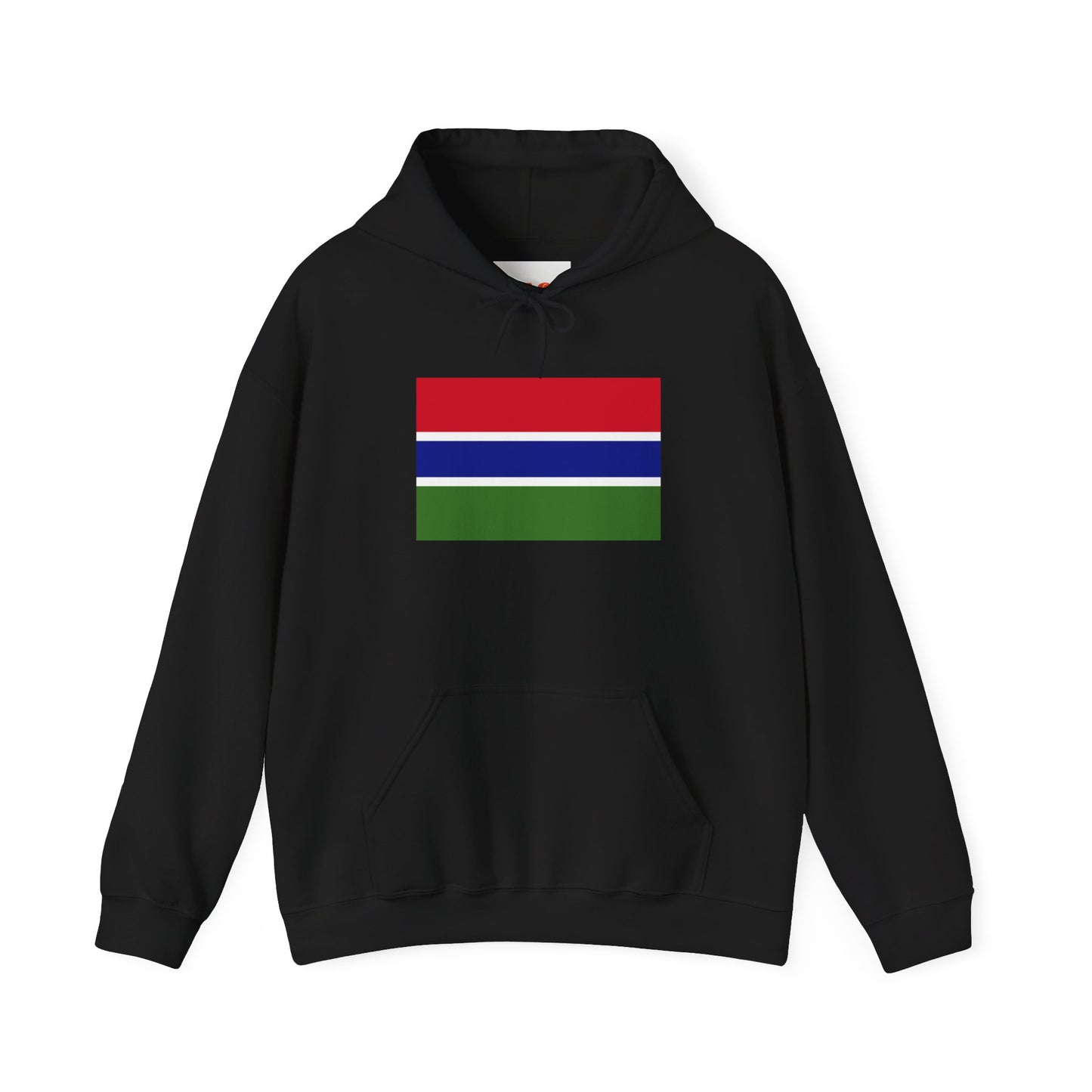 The Gambia Flag Hoodies