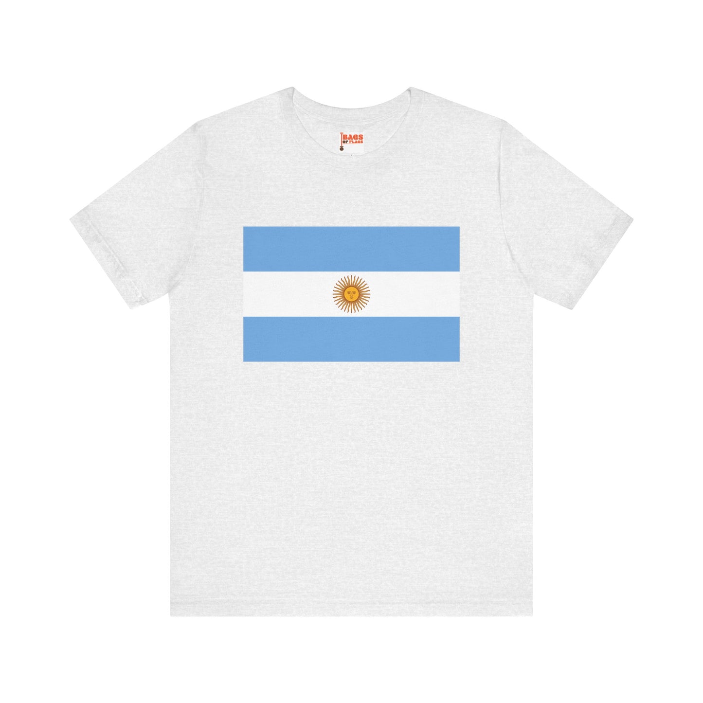 Argentina Flag on T-shirt