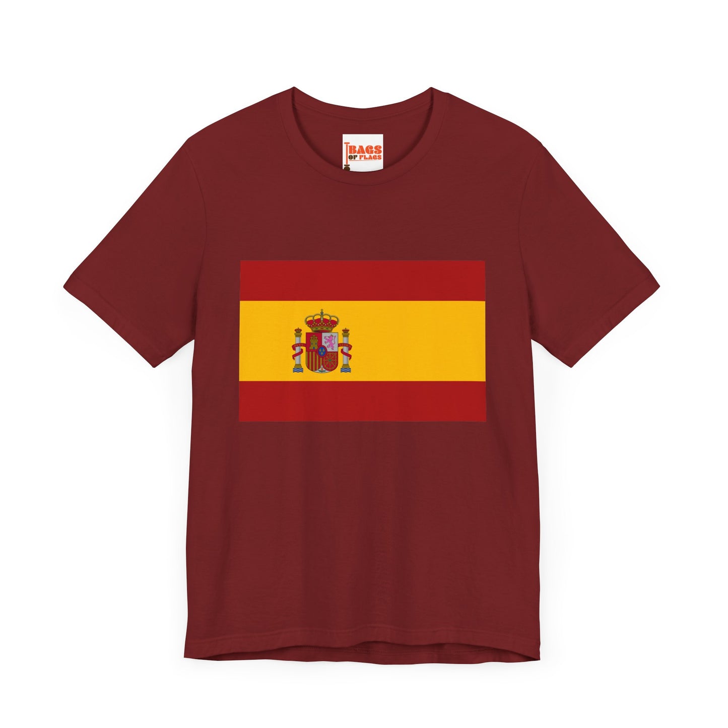 Spain Flag on T-shirt