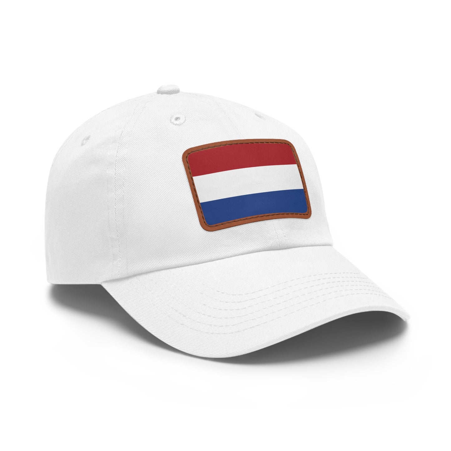 Netherlands Leather Patch Hat