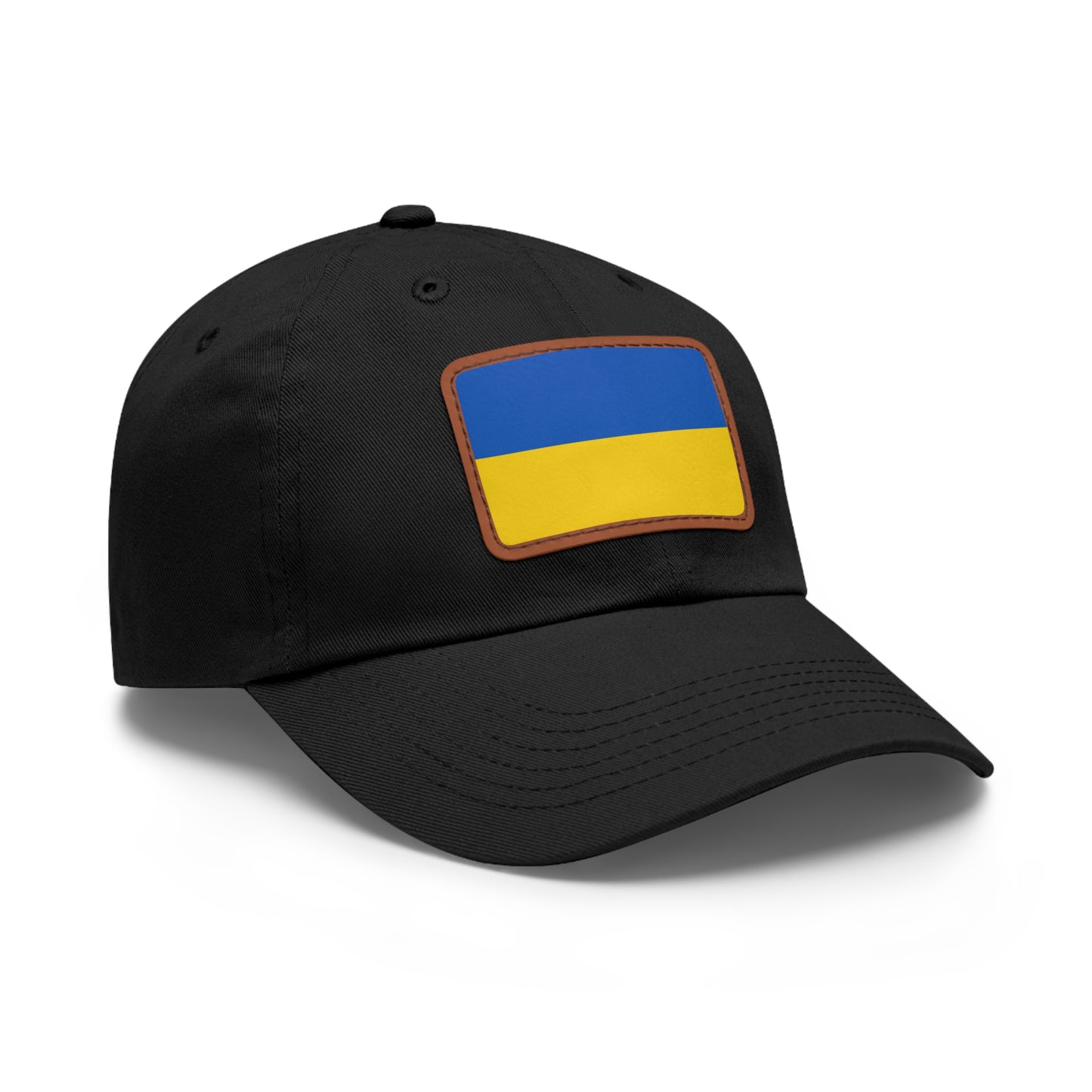 Ukraine Leather Patch Hat
