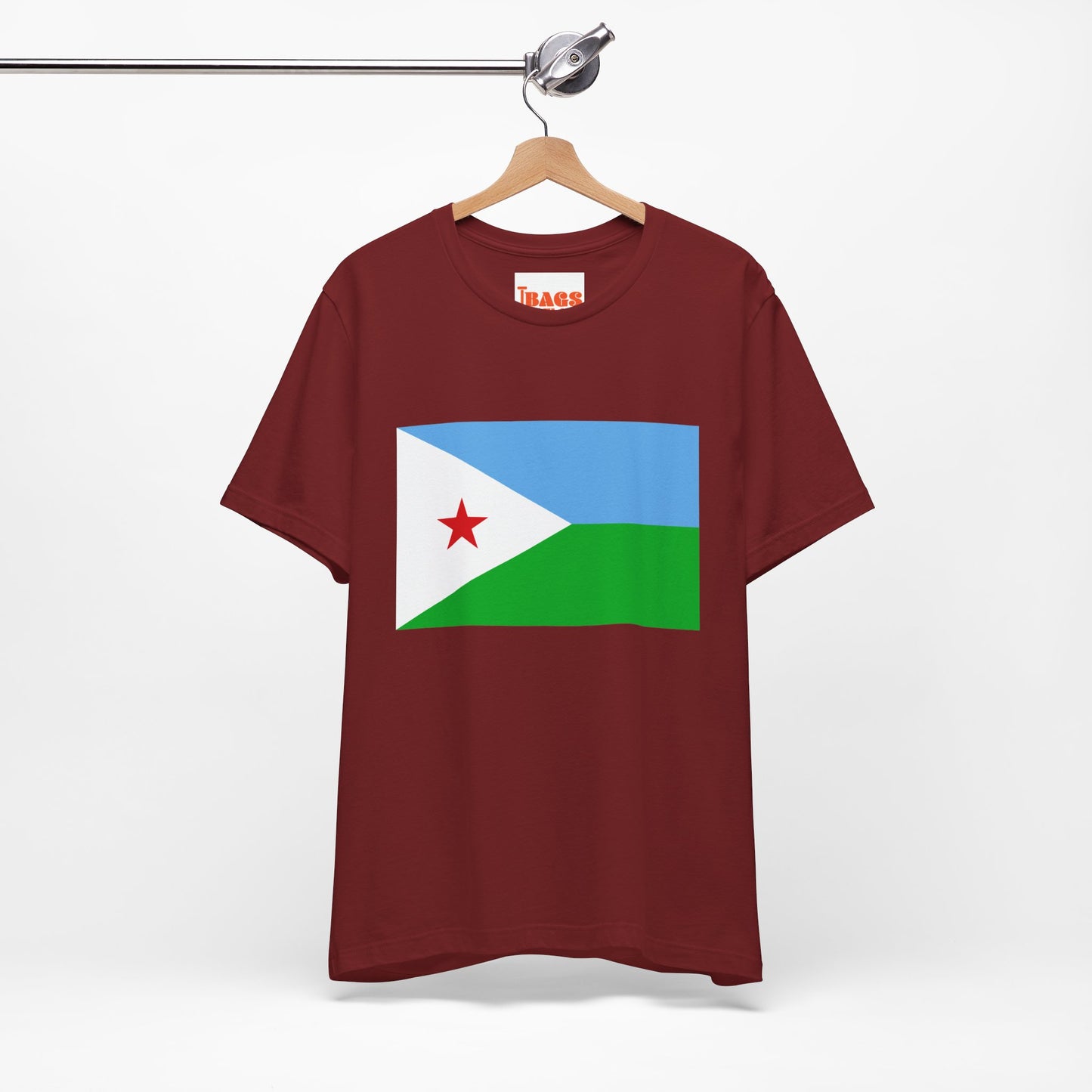 Djibouti Flag on T-shirt