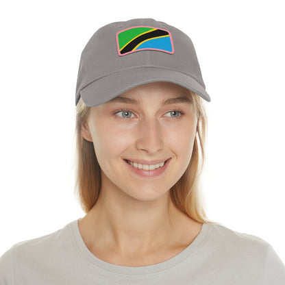 Tanzania Leather Patch Hat