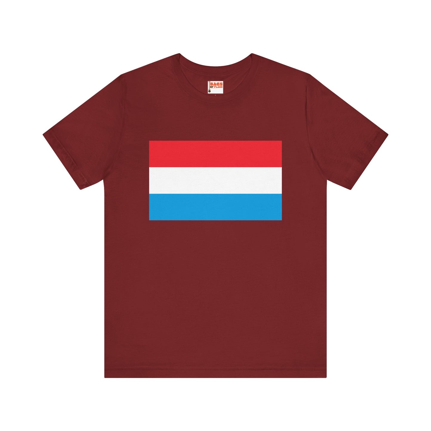 Luxembourg Flag on T-shirt