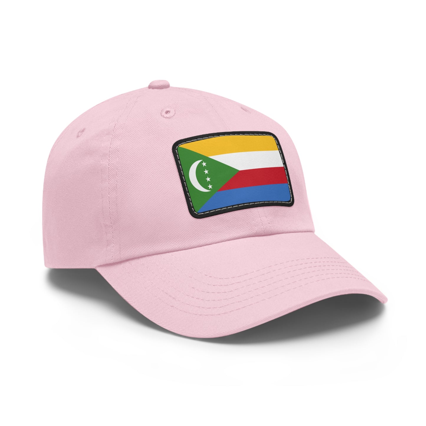 Comoros Leather Patch Hat